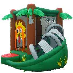KidWise Safari Bouncer Inflatable Bounce House  Overstock