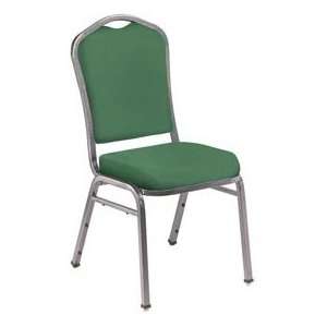   Stack Chair   Hunter Green Seat/Silvervein Frame: Everything Else