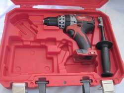 Milwaukee M18 Hammer Drill & Side Handle & Case & Manual 2602 20 