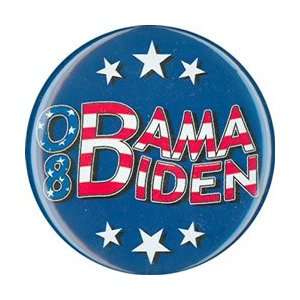  campaign buttons pinbacks pin obama biden 2 1/4 patriotic 
