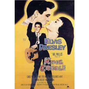 King Creole Vintage Elvis Presley Movie Poster 