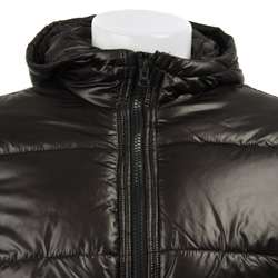 Guess Mens Hooded Bubble Jacket  