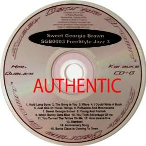  SGB003 (Karaoke CD&G) Jazz Standards lll Music
