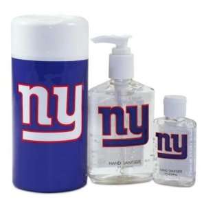  New York Giants Hand Sanitizer/Wipes Cleaning Kleen Kit 