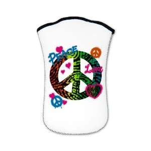  Nook Sleeve Case (2 Sided) Peace Love Rainbow Peace Symbol 