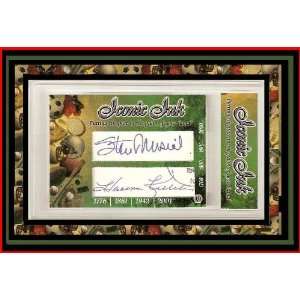   KILLEBREW & STAN MUSIAL Iconic Ink 1/1 Auto Card