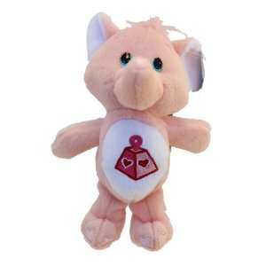   Care Bears Mini 6.5 Lotsa Heart Elephant, Retired 2003 Toys & Games