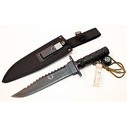   inch Survival Knife with Survival Kit and Fire Starter  