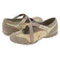 Skechers Waterlily Taupe With Flowers  