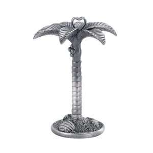 Pewter Palm Tree Cardholders   Approximately 3 In. Tall (12 pcs per 