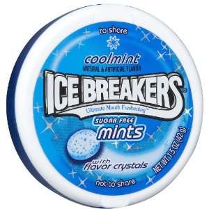 Ice Breakers Cool Mint Tins, 8 ct  Grocery & Gourmet Food