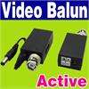 Pair 2pcs Active Video Balun Transceivers Receiver CAT5 to Camera 