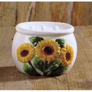  Sunflower Yellow Soap/Sponge Holder Dispenser
