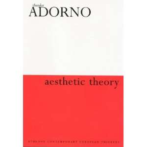  Aesthetic Theory (9780485300901) Theodor W. Adorno 