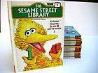 Sesame Street Book Collection with Jim Hensons Muppets   Complete Set 