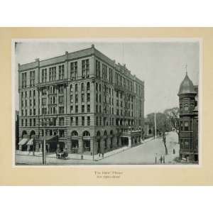 1905 Milwaukee Wisconsin Hotel Pfister Original Print   Original 