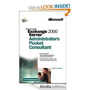 Microsoft® Exchange 2000 Server Administrators Pocket Consultant (IT 
