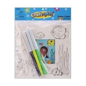  Crafty Craft n Play Frame Kit Sealife; 6 Items/Order: Home 