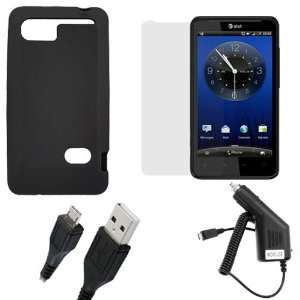 Accessory Bundle Kit for AT&T HTC Vivid /Holiday   Combo Set Includes 
