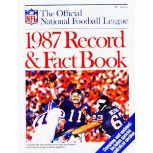  Official 1987 NFL Record and Fact Book (Official NFL Record 