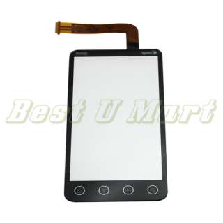 Touch Screen Digitizer Glass Replacement For HTC EVO 3D Digitizer + 8 