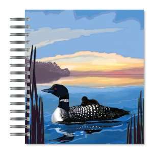  ECOeverywhere Loon Picture Photo Album, 72 Pages, 7.75 x 8 