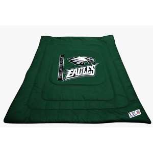  Philadelphia Eagles Locker Room Twin Size Jersey Comforter 
