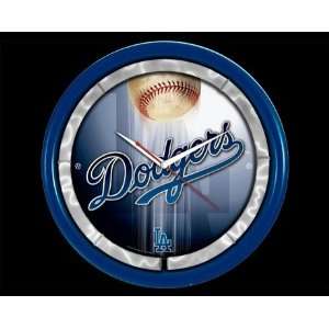  Los Angeles Dodgers Plasma Neon Clock: Sports & Outdoors