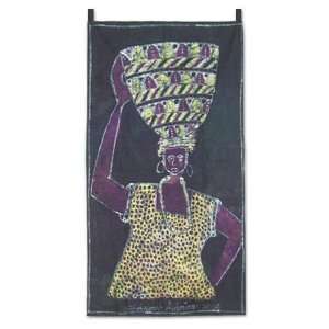  Batik wall hanging, Portrait of Tradition Home 