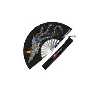 Metal Dragon Chinese Fighting Fan:  Sports & Outdoors