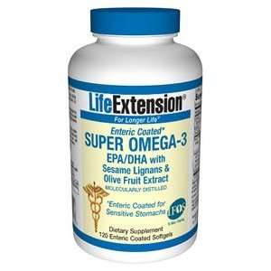  Super Omega 3 EPA/DHA with Sesame Lignans & Olive Fruit 