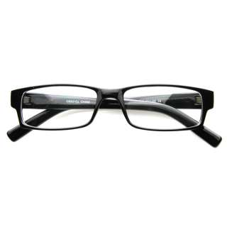   Rectangular Optical Plastic Reading Clear Lens Glasses RX Eyewear
