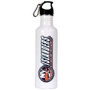  New York Islanders 26oz White Stainless Steel Water Bottle 