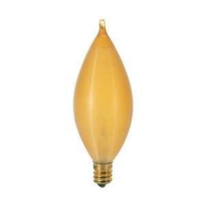  Satco Products Silicone Flame Prism Spunlite Incandescent 