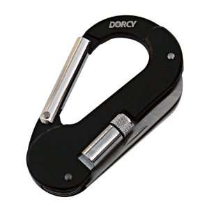  Dorcy 41 1402 LED Carabineer Light with Batteries and Fold 