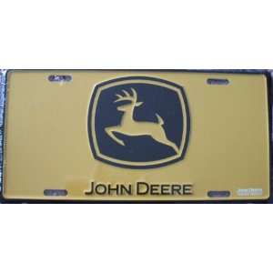  John Deere Yellow/Black Logo: Patio, Lawn & Garden