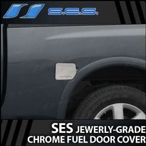  2004 2012 Nissan Titan Chrome Fuel Door Cover: Automotive