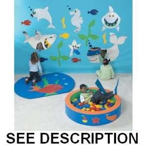  Childrens Factory Sea Me Whale, Acrylic Mirrors: Toys 