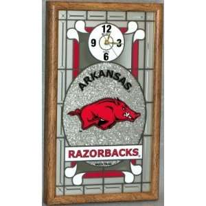  Zameks Arkansas Razorbacks NCAA Licensed Wall Clock 