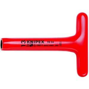  KNIPEX 98 04 17 1,000V Insulated 17 mm T Socket Wrench 
