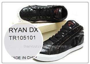 True Religion Mens shoes Ryan DX TR105101/BLK Leather  