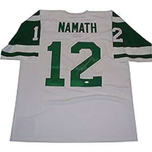  Joe Namath New York Jets Autographed Authentic White 
