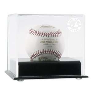   : Deluxe MLB Baseball Cube Expos Logo Display Case: Sports & Outdoors
