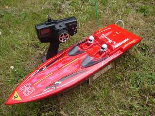 New RC Red Strom Fast Brushless Motor Speed Racing Boat  