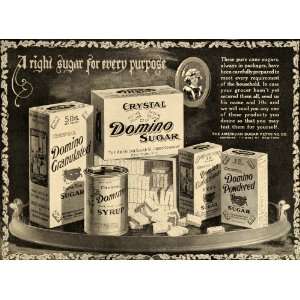   Ad Domino Sugar Syrup American Sugar Refining Co.   Original Print Ad