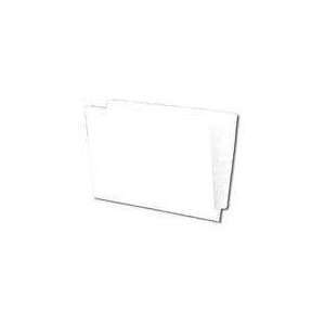  Smead Colored End Tab File Folder, White, Legal Size, 11 