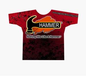Hammer Red Grunge Sublimated Jersey  