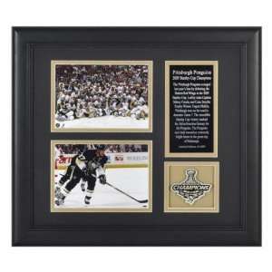  Pittsburgh Penguins 2009 Stanley Cup Championship Framed 