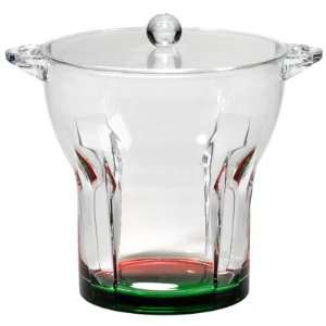   Holiday Reflections Small Ice Bucket with Lid: Kitchen & Dining