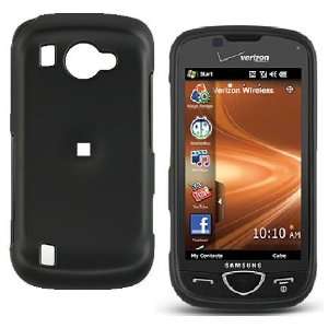 : Samsung Omnia 2 I920 Crystal Rubber Phone Cover Case Black (Verizon 